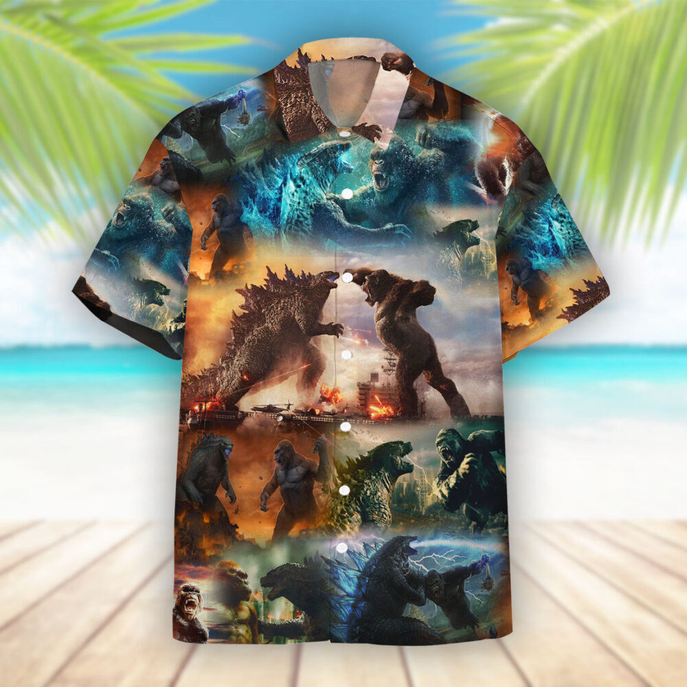 Godzilla Vs Kong Hawaii Shirt