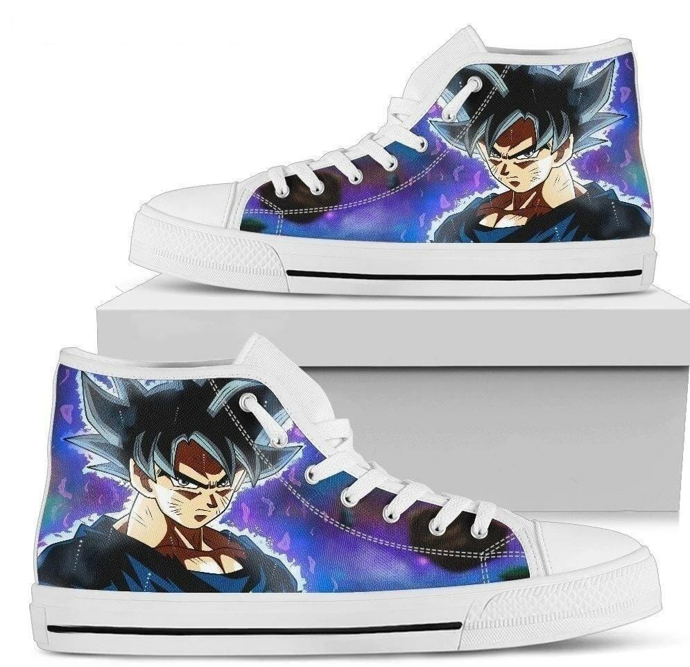 Goku Sneakers High Top Shoes Fan Anime Gift