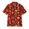 Gold Asian Culture Hawaii Shirt 2T4E4