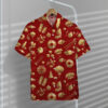 Gold Asian Culture Hawaii Shirt 60R76