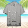 Gray 8Bit Luigi Custom Short Sleeves Shirt Egigt