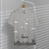 Gray 8Bit Luigi Custom Short Sleeves Shirt Xajwi