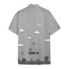 Gray 8Bit Mario Custom Short Sleeves Shirt Cqteg