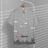 Gray 8Bit Wario Custom Short Sleeves Shirt Jbjtr