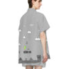 Gray 8Bit Yoshi Custom Short Sleeves Shirt Ypasy