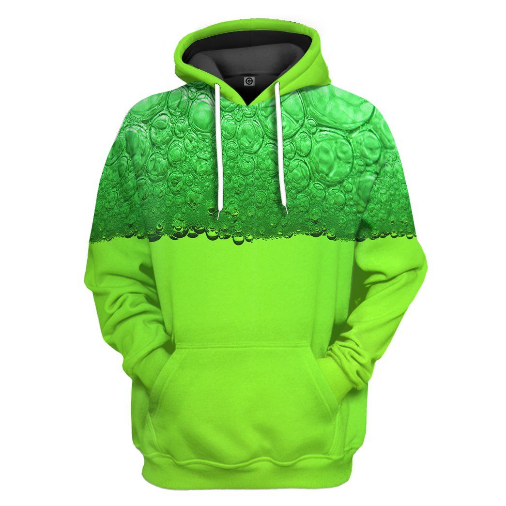 Green Beer Saint Patricks Day All Over Print T-Shirt Hoodie Apparel