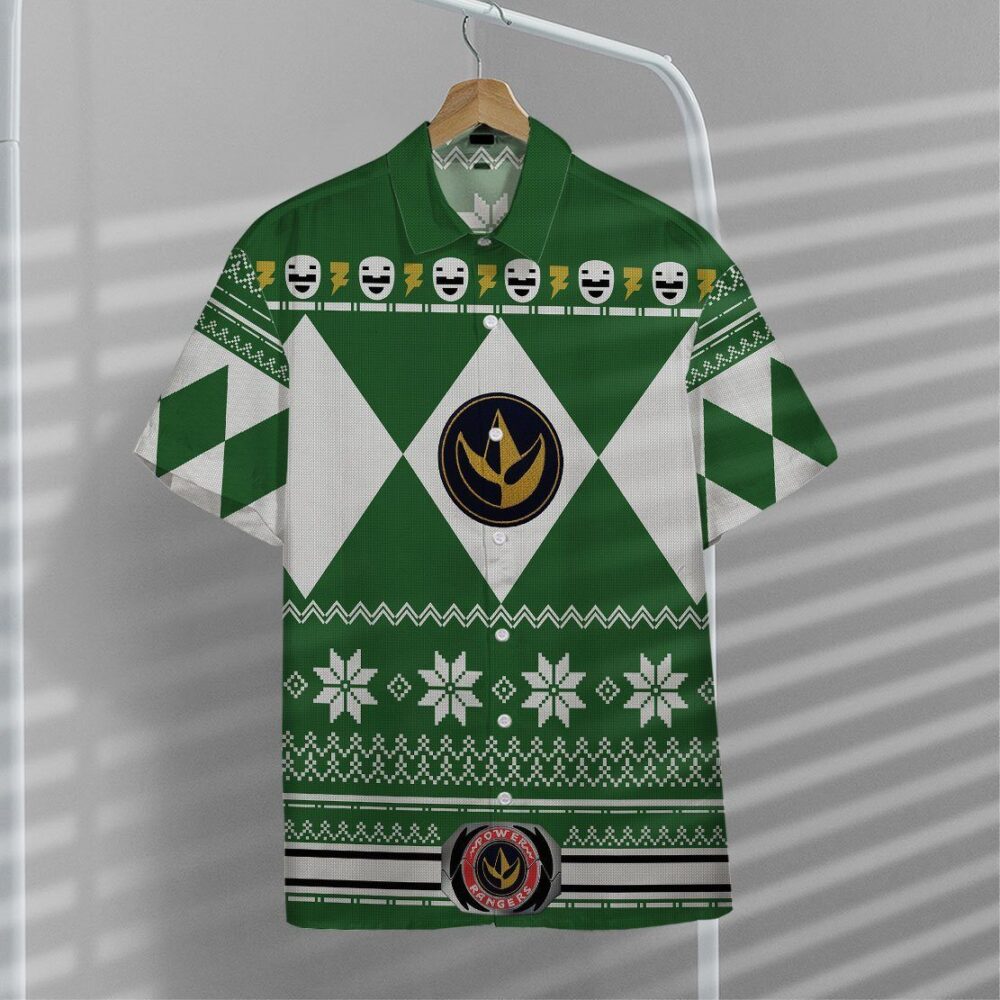 Green Power Ranger Hawaii Shirt