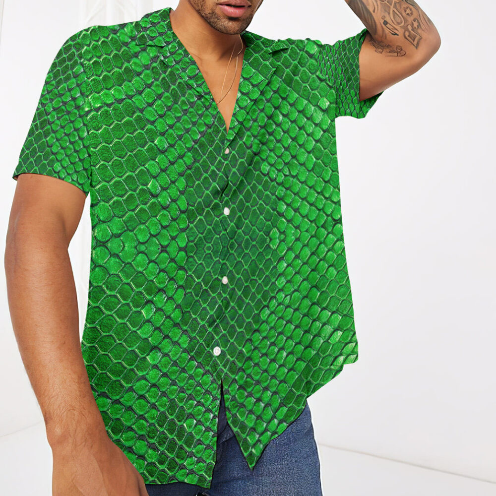 Green Snake Hawaii Shirt