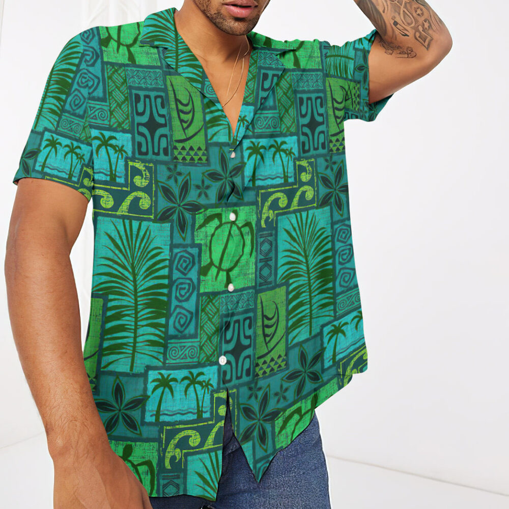 Green Turtles Hawaii Shirt