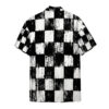 Grunge Chess Board Custom Hawaii Shirt Z4Zqm