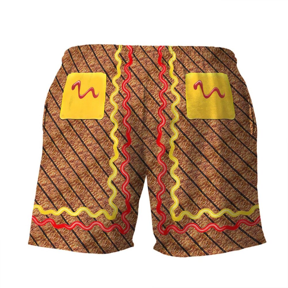 Halloween Burger Costume Custom Hawaii Shirt