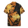 Halloween Cat Hawaii Shorts Sleeve Shirt Ezwlo