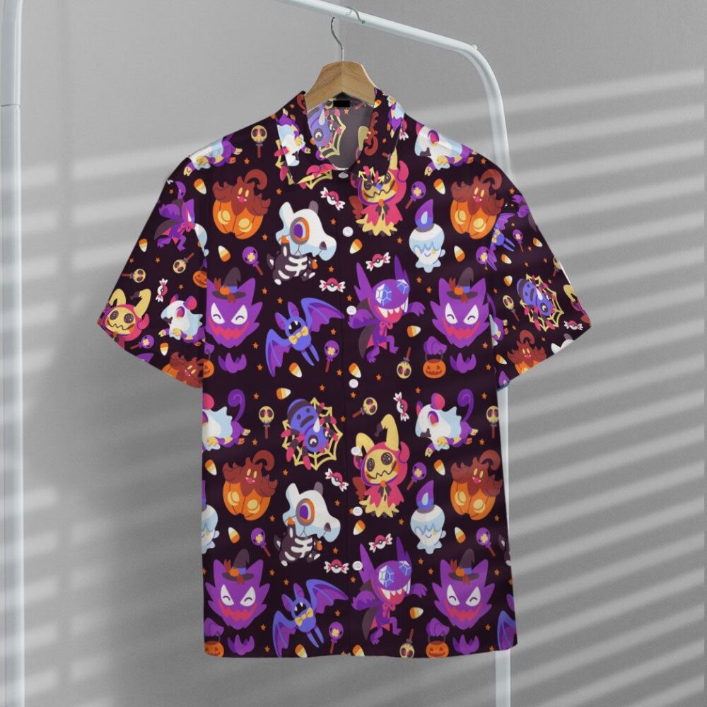 Happy Halloween With Pokémon Custom Hawaii Shirt