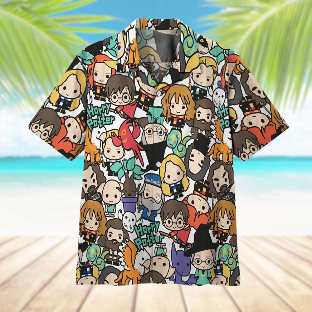 Harry Potter Chibi Hawaii Shirt