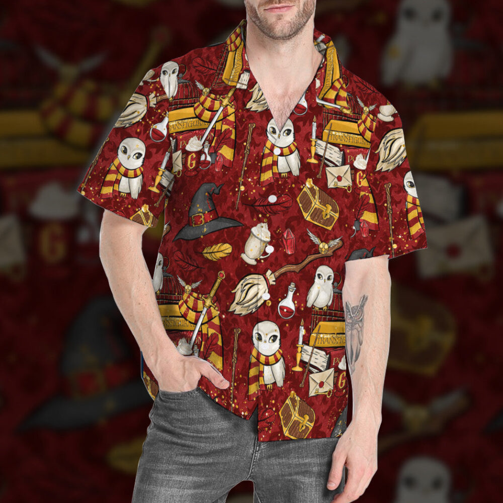 Harry Potter Gryffindor Custom Hawaii Shirt