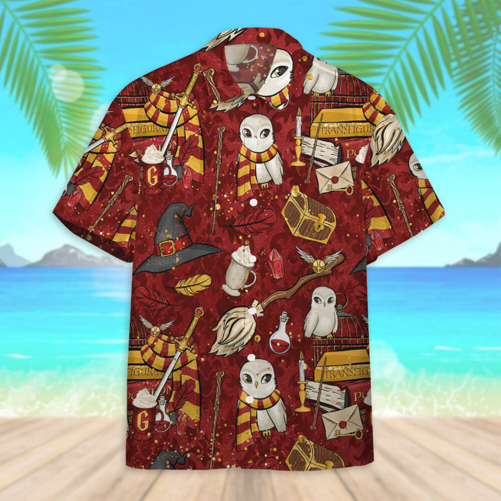 Harry Potter Gryffindor Custom Hawaii Shirt