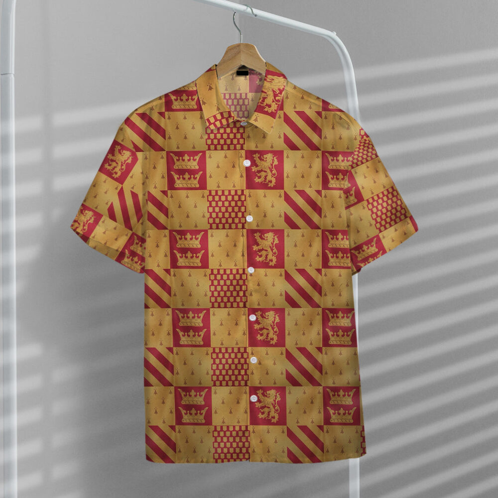 Harry Potter Gryffindor House Custom Hawaii Shirt