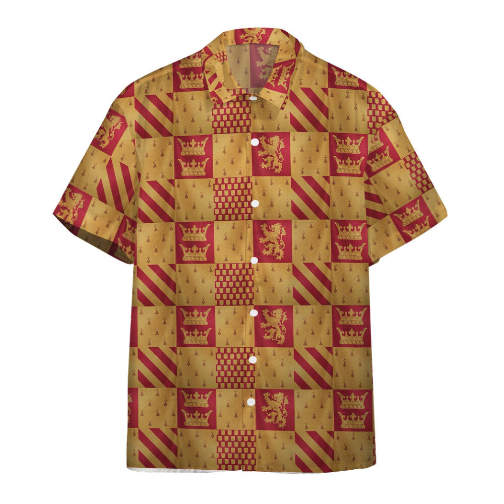 Harry Potter Gryffindor House Custom Hawaii Shirt