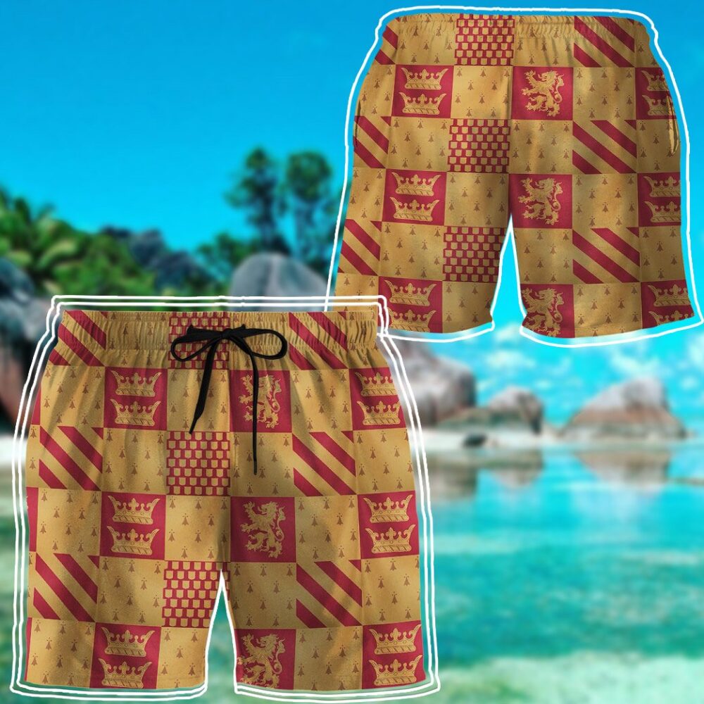 Harry Potter Gryffindor House Custom Hawaii Shirt