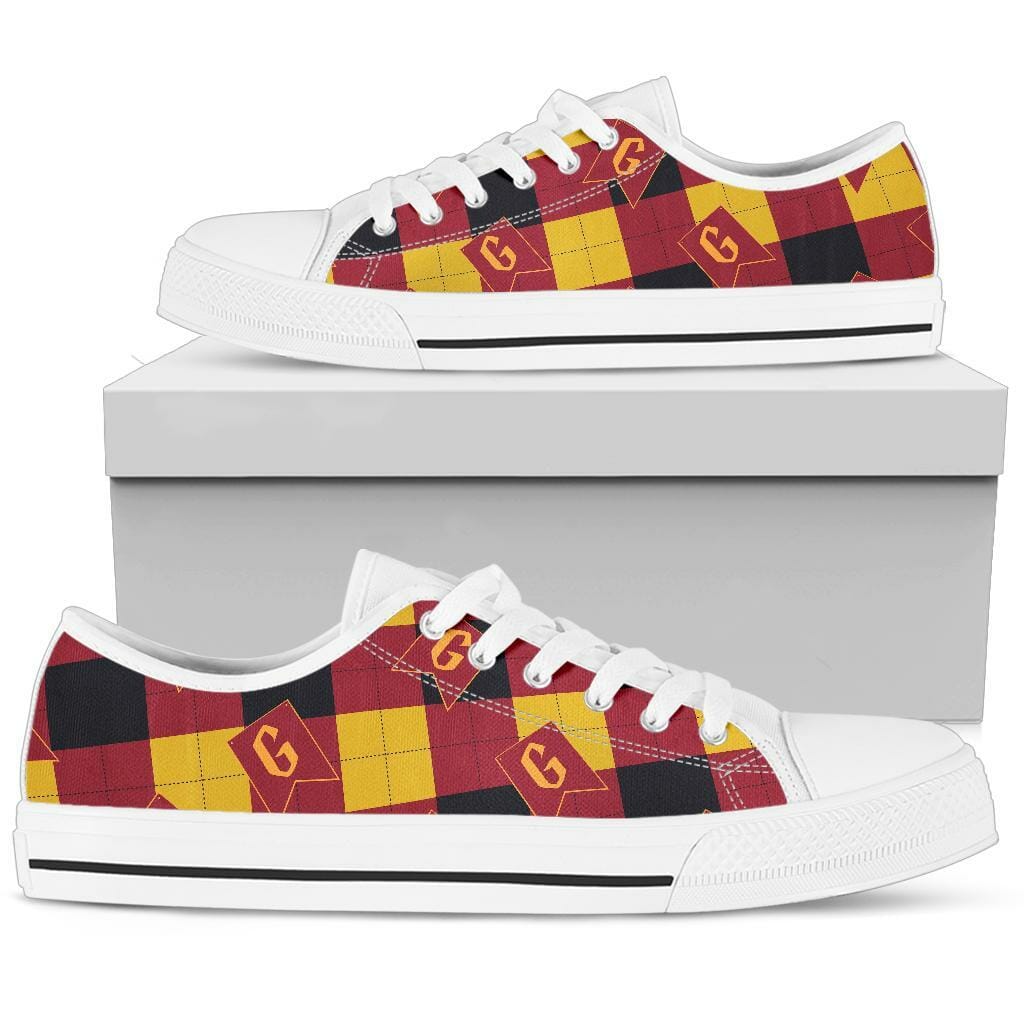 Harry Potter Gryffindor Shoes Custom Low Top Sneakers