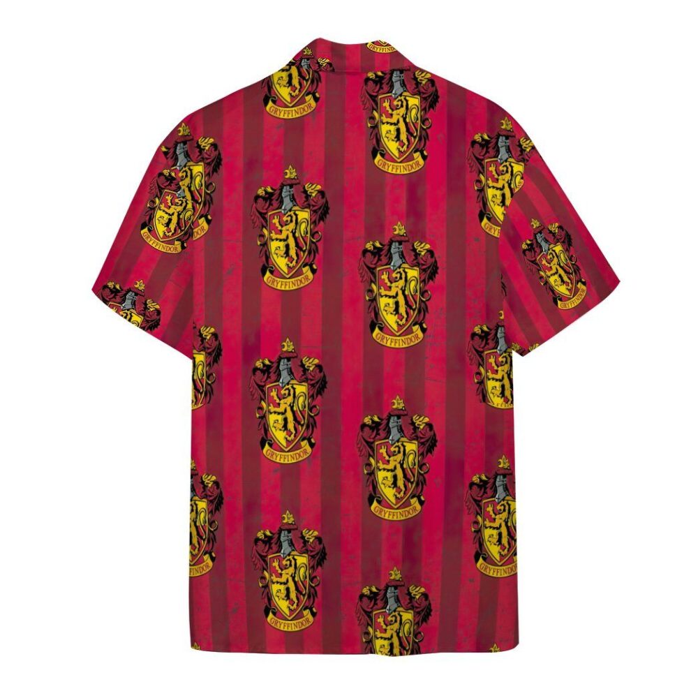 Harry Potter Hogwarts Gryffindor House Pride Crests Custom Hawaii Shirt