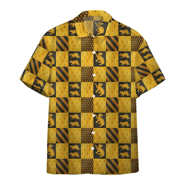 Harry Potter Hufflepuff House Custom Hawaii Shirt