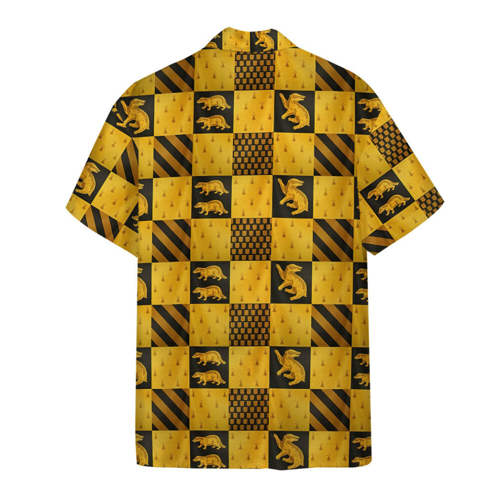 Harry Potter Hufflepuff House Custom Hawaii Shirt