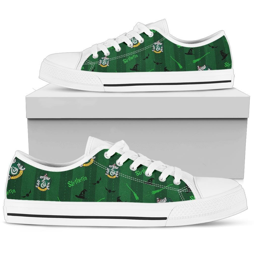 Harry Potter Slytherin Shoes Low Top Custom Symbol Sneakers