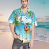 Hawaii Flamingo Custom Short Sleeve Shirt Gvmmz