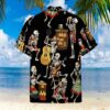 Hawaii Skeleton Dancing Custom Short Sleeve Shirts Imdr4