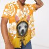 Hawaiian Chihuahua Custom Short Sleeve Shirt Kz9Yc