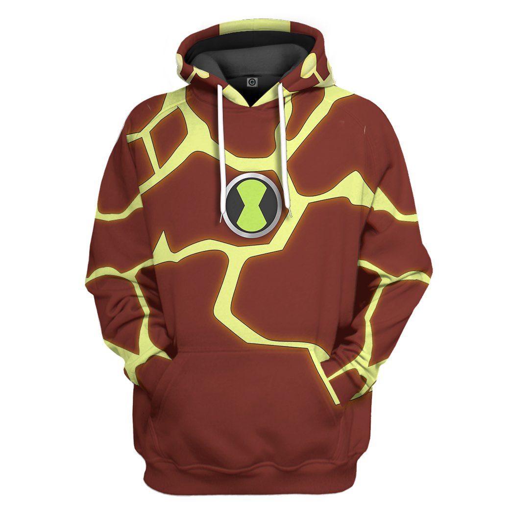 Heatblast Ben Ten Tshirt Hoodie Apparel