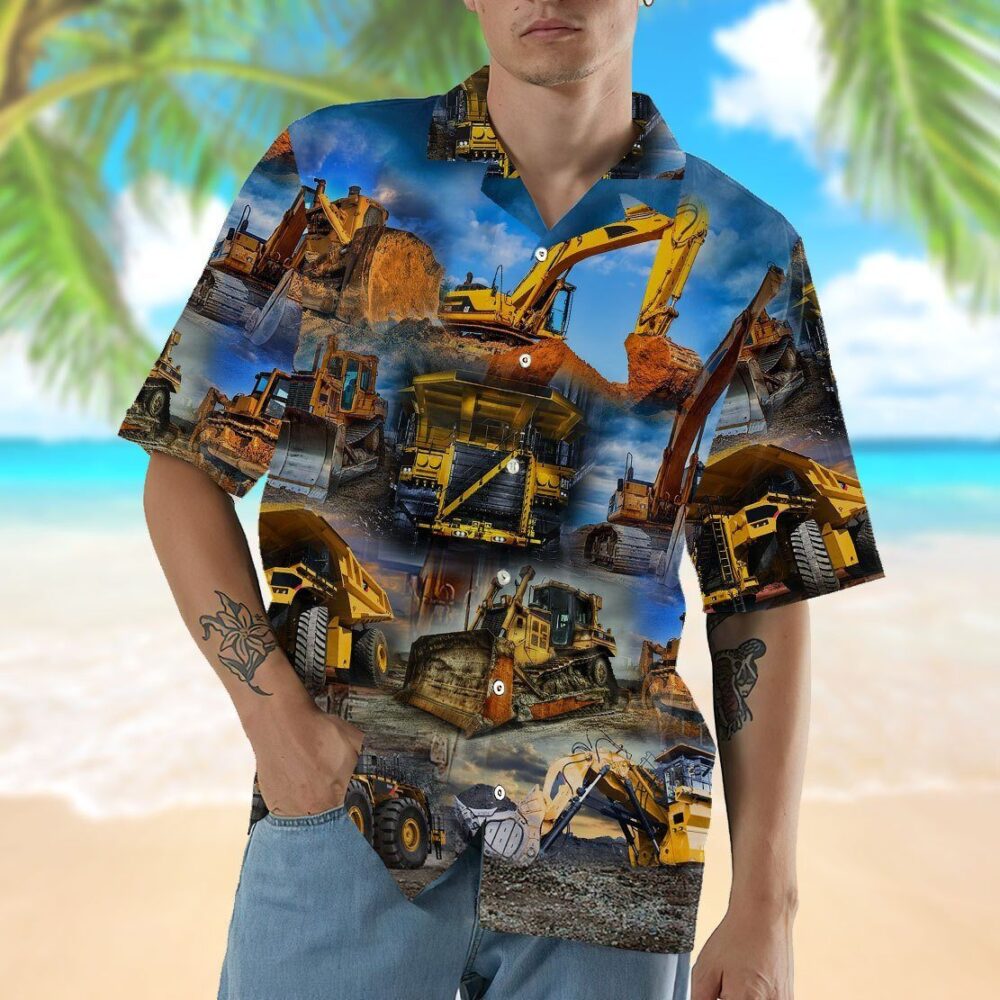 Heavy Equipment Hawaii Shirt