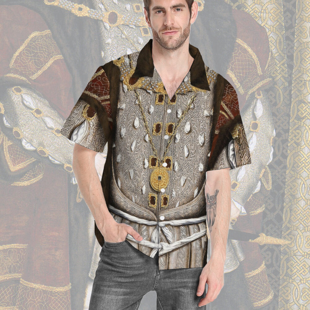 Henry Viii Of England Custom Short Sleeve Shirt