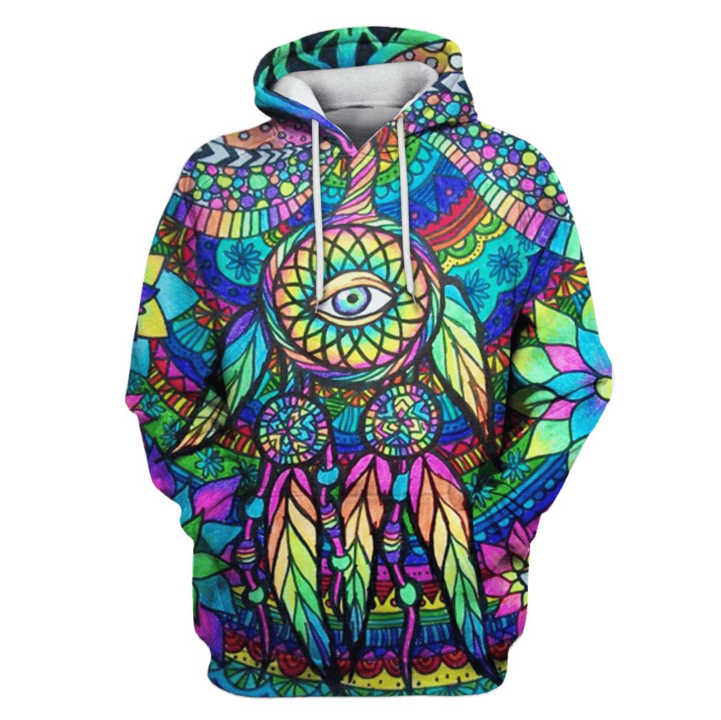 Hippie Dream Catcher Custom T-Shirt Hoodie Apparel