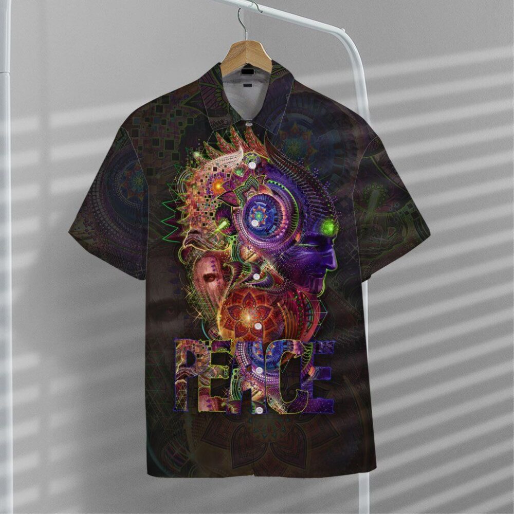 Hippie Magic World In Peace Hawaii Shirt