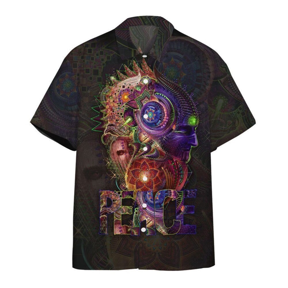 Hippie Magic World In Peace Hawaii Shirt