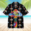 Hippie Mushroom Hawaiian Shirt Kp6By