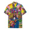 Hippie Psychedelic Hawaiian Custom Short Sleeve Shirts 4Gouy