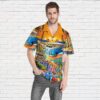 Hippie Vans Surfing Hawaii Custom Short Sleeve Shirt Mt8E3