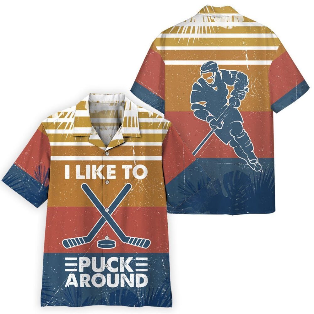 Hockey Custom Hawaiian Shirts For Men And Women