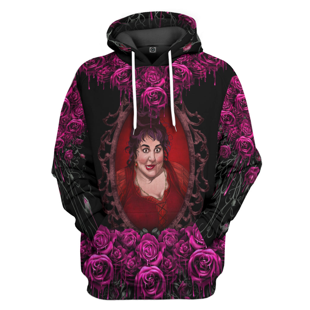 Hocus Pocus Mary Sanderson All Over Print T-Shirt Hoodie Apparel