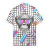 Holographic Monkey Hawaii Shirt 3Gtfz