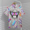 Holographic Monkey Hawaii Shirt 3Mqbi