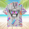 Holographic Monkey Hawaii Shirt Qmjbe