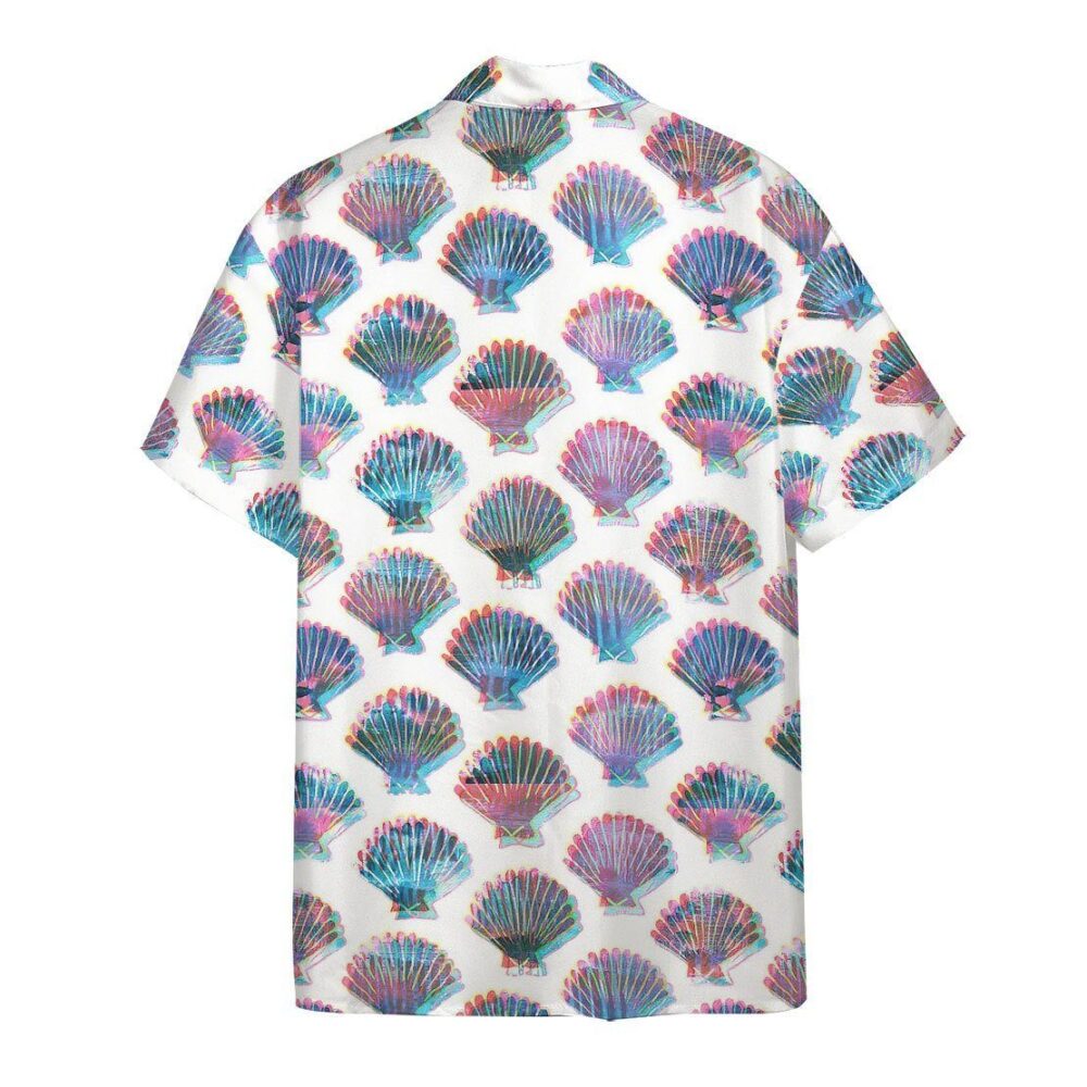 Holographic Seashells Hawaii Shirt