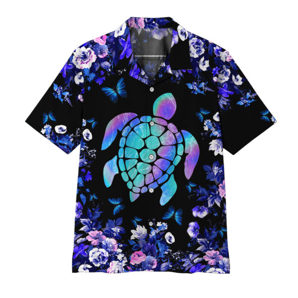 Holographic Turtle Hawaii Shirt