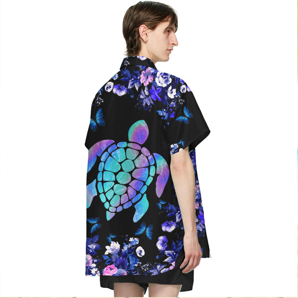 Holographic Turtle Hawaii Shirt