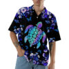 Holographic Turtle Hawaii Shirt Lycd7