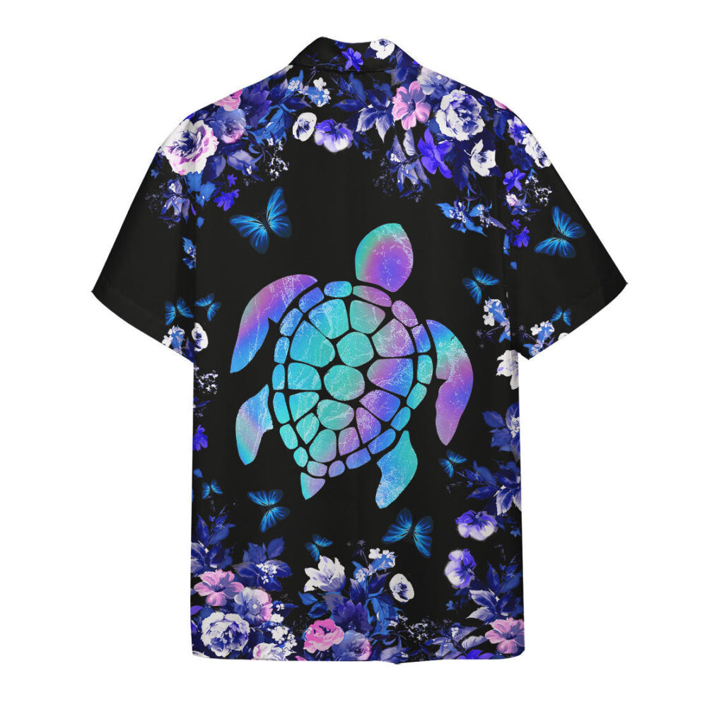 Holographic Turtle Hawaii Shirt